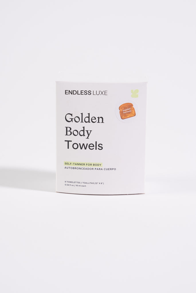 Golden body towels