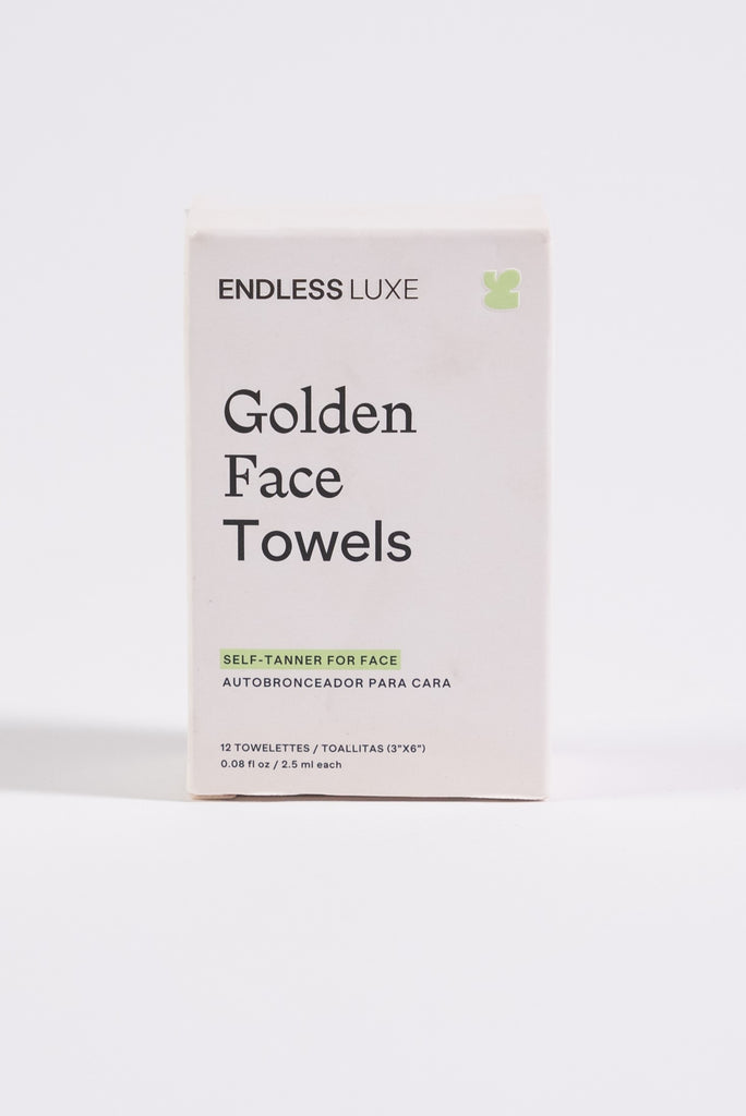 golden face towels